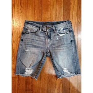 SP Black Label Size 27 Mid rise distressed Cut Off bermuda jean shorts